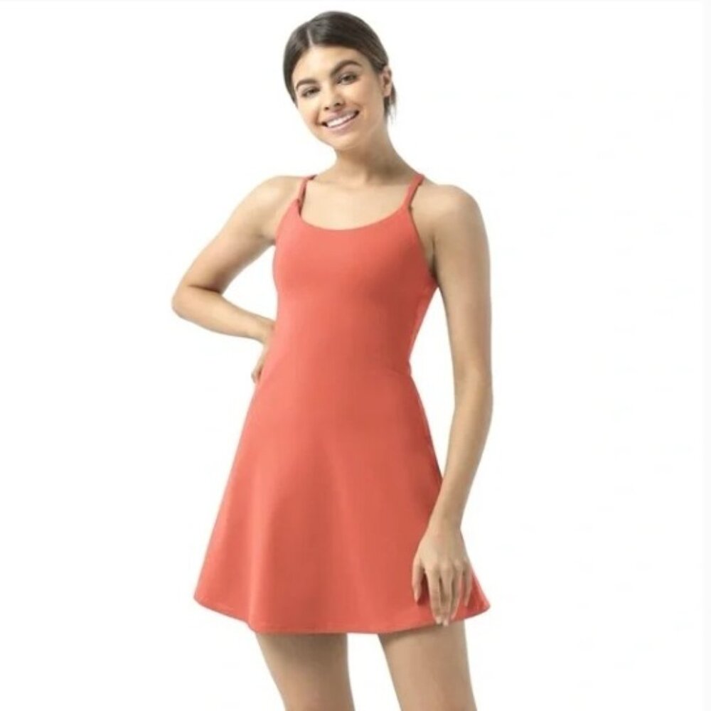 HALARA Women's Mini Dress in Coral